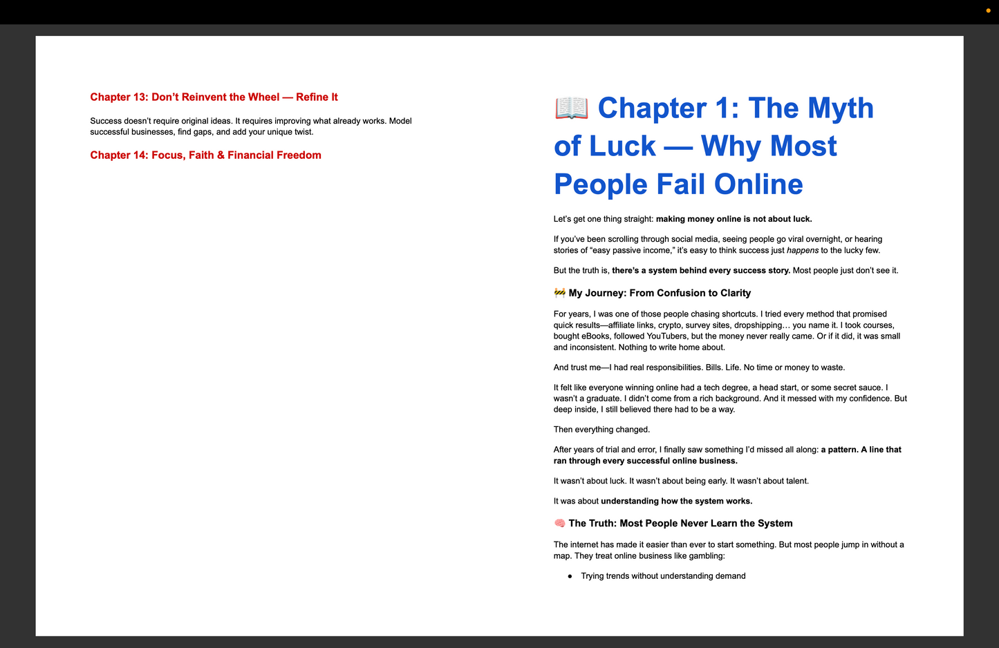 THE ONLINE MONEY SYSTEM EBOOK Digital Download